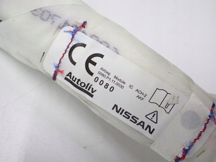 ШТОРКА AIRBAG БОКОВОЙ ПРАВЫЙ ОРИГИНАЛ NISSAN PULSAR C13 15 г., фото 4