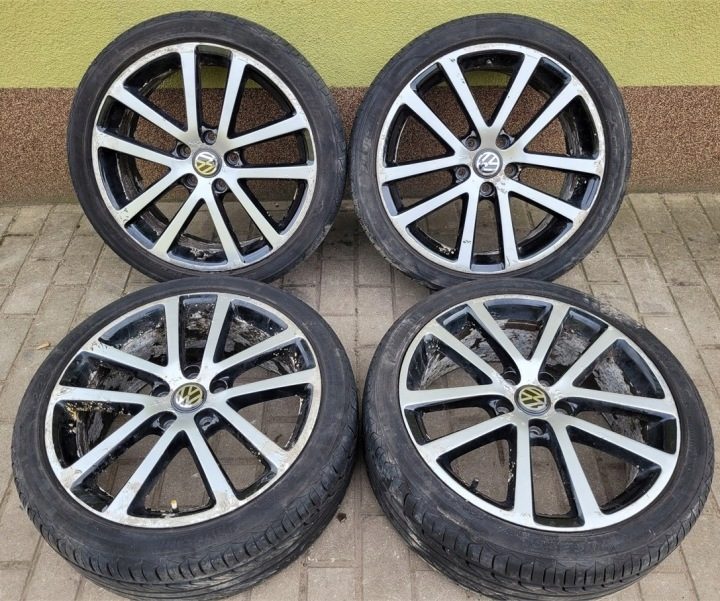 Колеса диски 18" 5x112 ET 51 VW Golf VI GTI GTD лето, фото 1