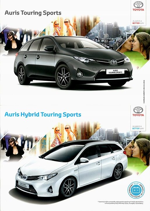 ПРОСПЕКТ TOYOTA AURIS TOURING SPORTS / AURIS ГИБРИД TOURING SPORTS, фото 1
