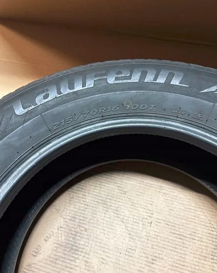 2× Шина зимняя Laufenn I FIT LW31 215/70R16 100 т сцепление на снегу (3PMSF), фото 4