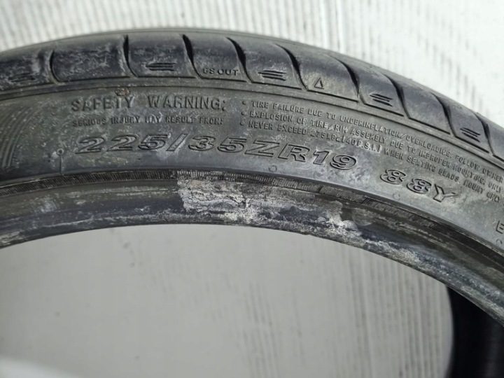 Шина летняя Nexen N'Fera Sport 225/35R19 88 Y защита диска, усилитель (XL), фото 7