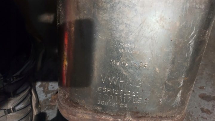 Фильтр твердых частиц DPF FAP катализатор VW Passat B6 3C0131765C 3C 3C0, фото 4