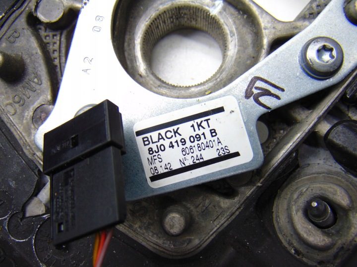 РУЛЬ МУЛЬТИФУНКЦИОНАЛЬНЫЙ КОЖА КОЖАНАЯ СРЕЗАННАЯ AUDI A3 8P TT 8J 8J0419091B, фото 8