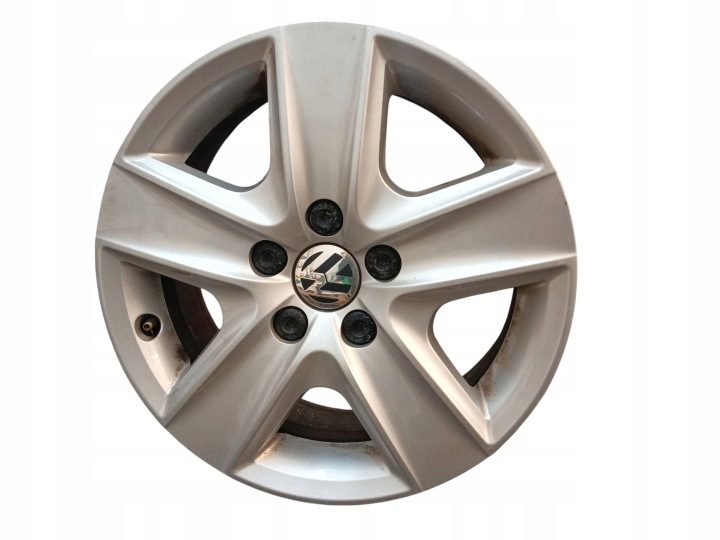 4× Штампованный диск Volkswagen OE 6.5" x 16" 5x112 ET 50, фото 4