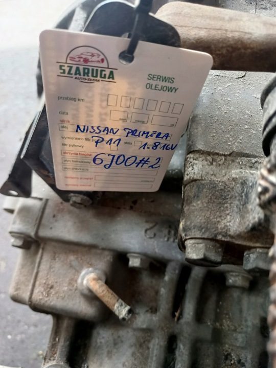 КОРОБКА ПЕРЕДАЧ NISSAN PRIMERA P11 6J00#2, фото 6