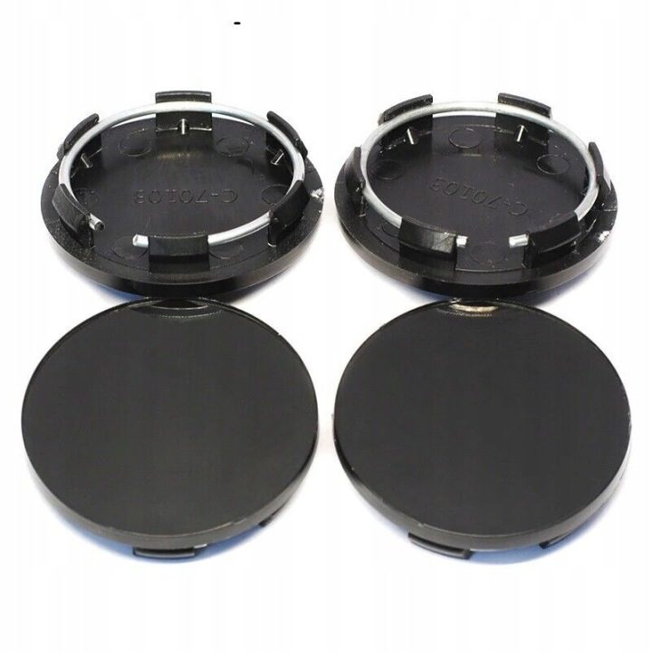 4Pcs/lot Black Plastic 50 мм (50.5 мм) Авто Car Грузовик Автомобиль Wheel Center Ri, фото 2