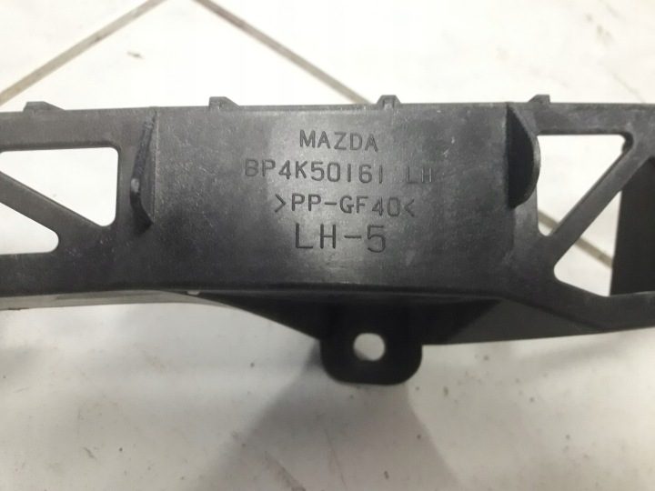 Mazda 3 BK 2003-2009 фара левая передняя молдинг направляющая оригинал хэтчбек, фото 3