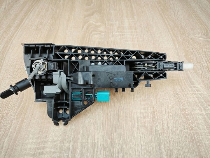 ОРИГИНАЛЬНАЯ РУЧКА НАРУЖНАЯ ЛЕВАЯ ПЕРЕДНЯЯ LED KEYLESS AUDI A7 C7 LX7P 26 л.с., фото 4