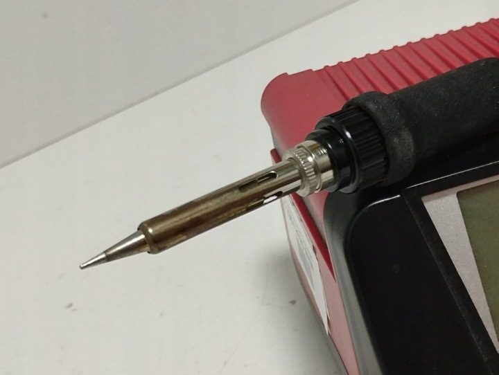 Станция паяльная 90W 180–480°C 230V Meec Tools, фото 5