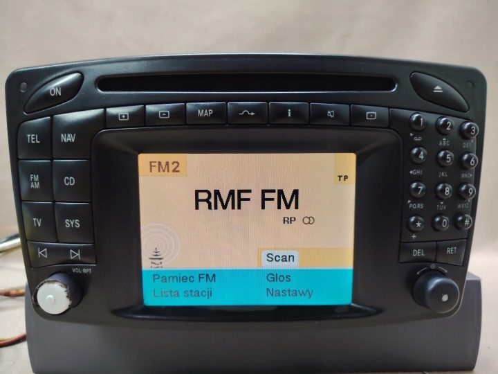 Mercedes-Benz COMAND 2.0 Магнитола Навигация GPS W203 C-Класс Bosch j. Польская, фото 2