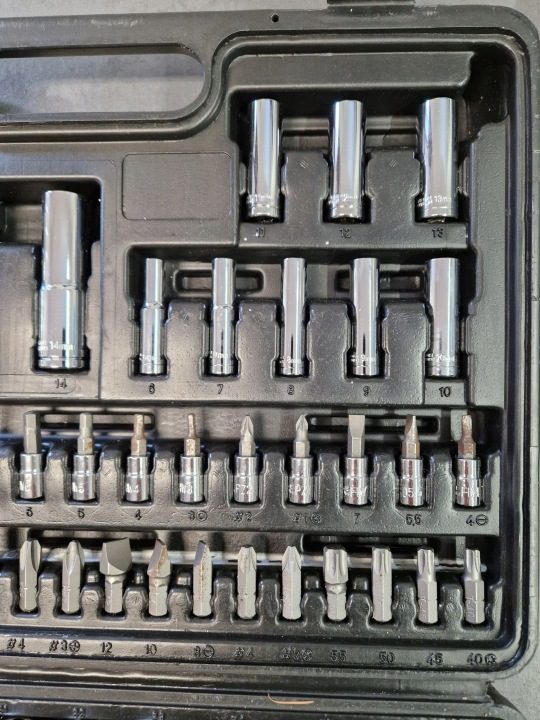 PROLINE КОМПЛЕКТ 94el. ТОРЦЕВЫЕ ГОЛОВКИ и НАКОНЕЧНИКА 1/2” 1/4” TORX БИТЫ, фото 4