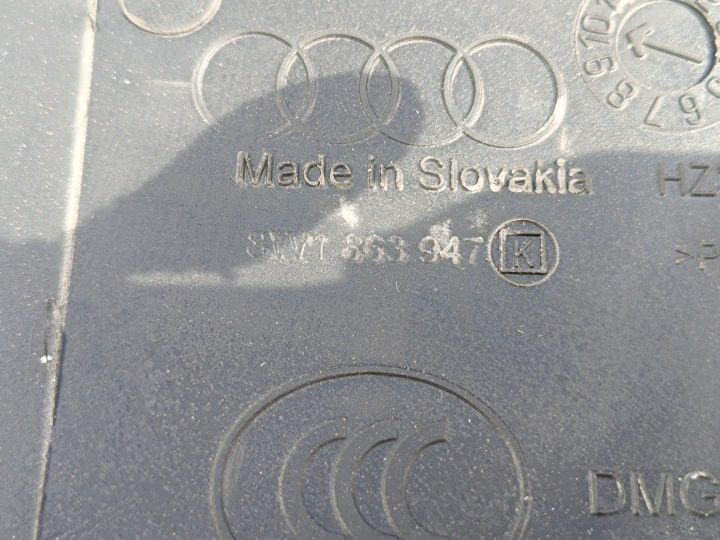 AUDI A4 B9 Седан РЕСТАЙЛИНГ 2.0 TFSI 23 г. ШУМОИЗОЛЯЦИЯ МОТОРНОГО ЩИТА 8W1863947K, фото 7