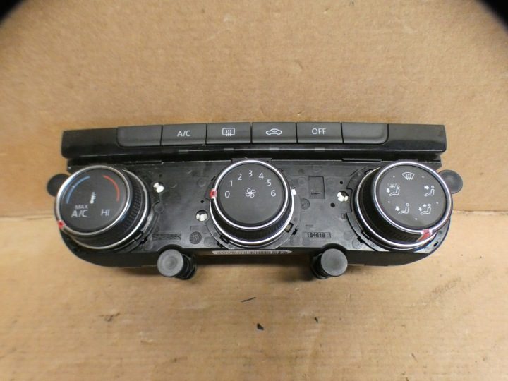 ПАНЕЛЬ ПЕРЕКЛЮЧАТЕЛЬ КОНДИЦИОНЕРА VOLKSWAGEN GOLF VII 5G0907426AQ, фото 1