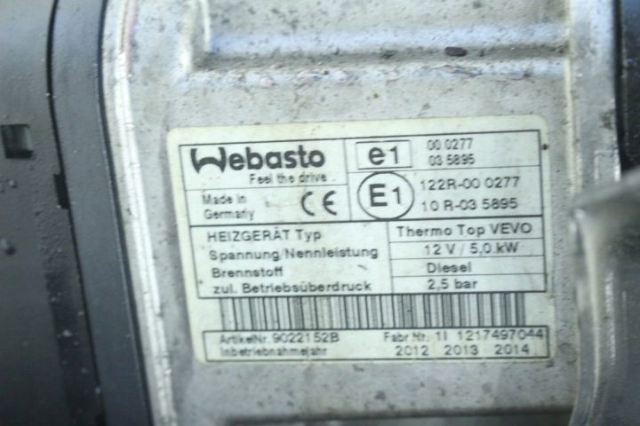 Webasto Отопление 7N0815065Q Сиденье Alhambra II 7N 2.0 TDI, фото 7