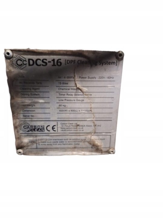 DCS-16 устройство для очистки восстановления DPF, фото 5