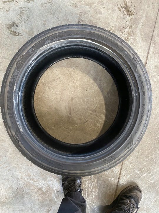 Шина летняя Dunlop SP SportMaxx RT 2 255/40R19 100 Y защита диска, усилитель (XL), фото 2