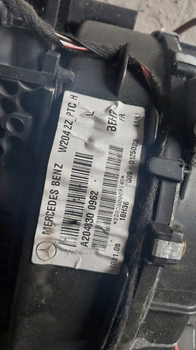 ОТОПИТЕЛЬ MERCEDES W204 ЕВРОПА В СБОРЕ, фото 5