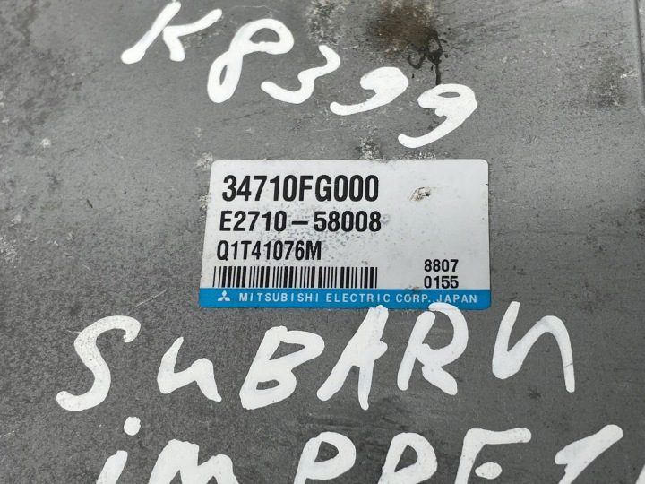 Subaru Impreza III 2008 Модуль / Блок управления ЭУР руля 34710FG000, фото 7