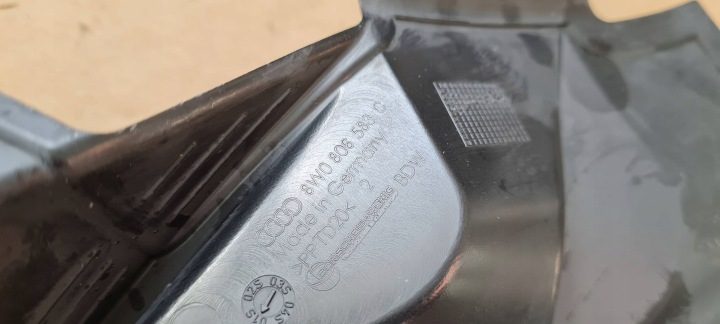 RS5 8W рестайлинг S5 A5 накладка защита стакана левая передняя 8W0806583C A4, фото 7