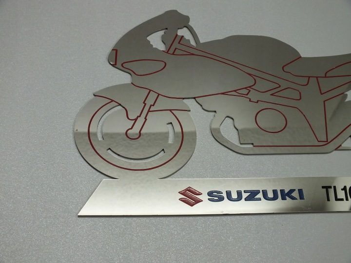 ЛОГОТИП GRAWEROWANE ЭМБЛЕМА OBRAZ OZDOBA SUZUKI TL 1000 S TL1000S, фото 5