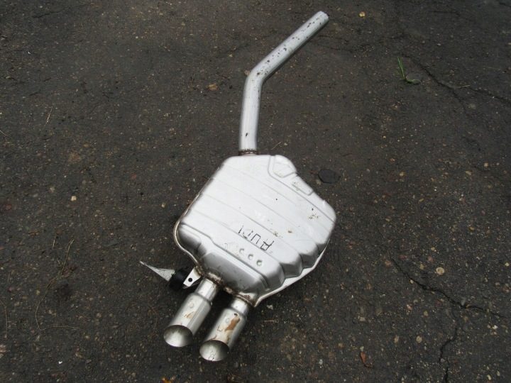 Задний глушитель Audi Q5 SQ5 3.0 TDI 8R0253611, фото 7