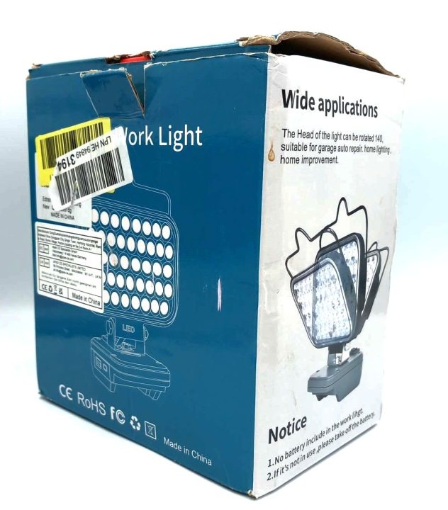 1120LM Cordless Spotlight Flashlight LED Work Light USB Фонарей для Milwaukee, фото 5
