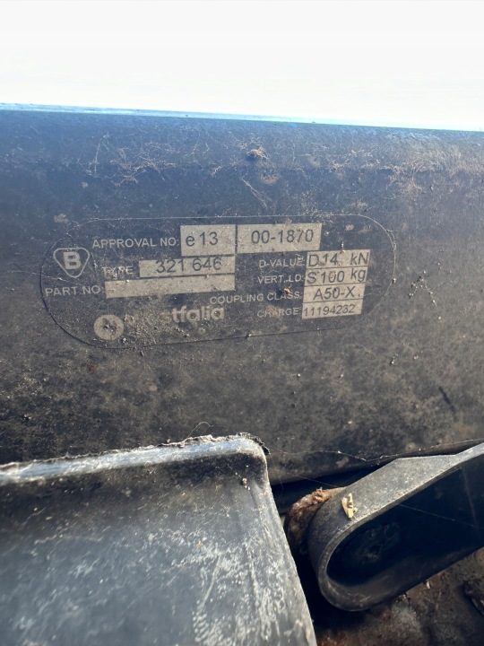 VW T5 крюк задний Westfalia модуль 7H0959433B, фото 5