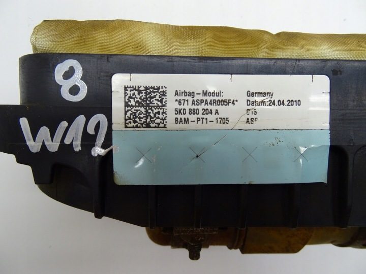Подушка пассажира воздушная Airbag VW Tiguan 5N Golf VI 5K0880204A, фото 6