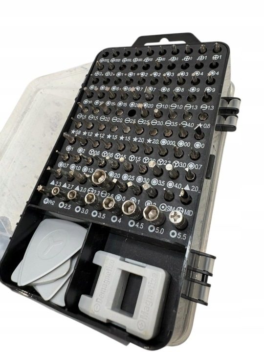 КОМПЛЕКТ ОТВЕРТОК ПРЕЦИЗИОННЫХ 115w1 ŚRUBOKRĘTY TORX WKRĘTAKI PRECYZYJNE, фото 2