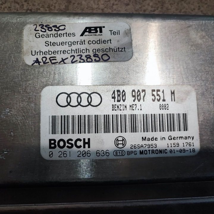 ЭБУ двигателя ABT Audi A6 C5 2.7 BT ARE механика, фото 3