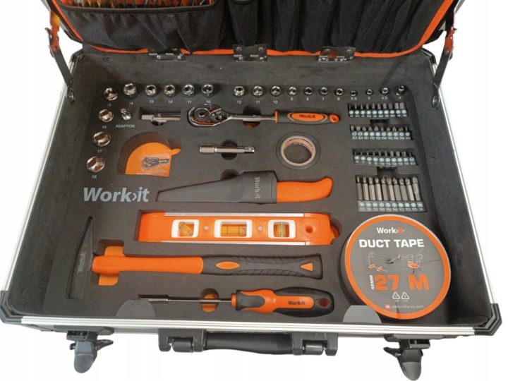 Комплект инструментов Work-iT, 247 запчасти, фото 5