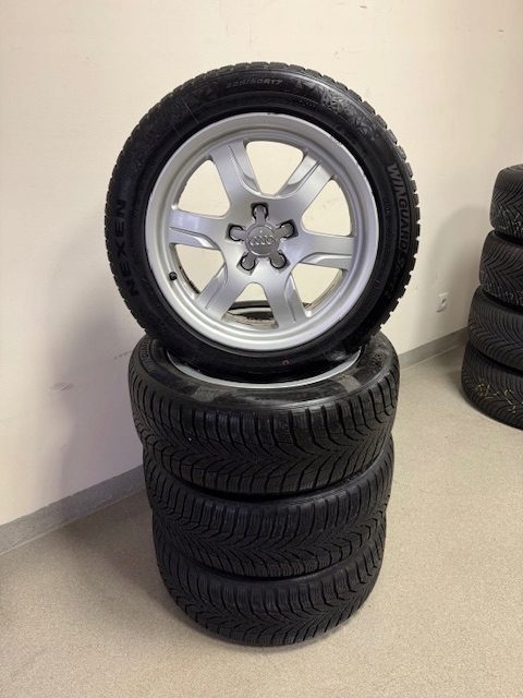 Колеса зимние 17'' AUDI A4 Allroad A5 A6 Шины 225/50R17 Nexen Bieżnik 8 мм, фото 4