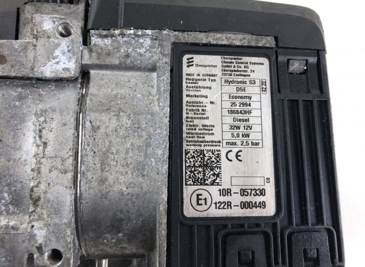 NISSAN NV400 Platform/Chassis Отопитель дополнительный для pakowania (Webasto), фото 4