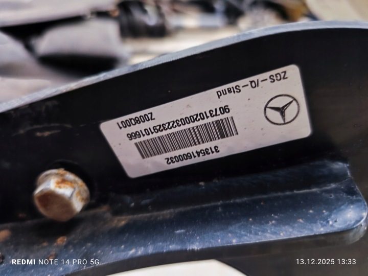 MERCEDES SPRINTER III W907 W910 18- ФАРКОП WESTFALIA КАК НОВЫЙ!, фото 4