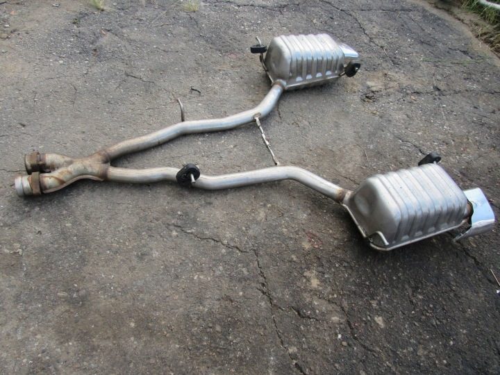 ГЛУШИТЕЛИ KOŃCOWE ВЫХЛОПА Mercedes-Benz SLK R171 171 3.5 V6 A1714910201, фото 5