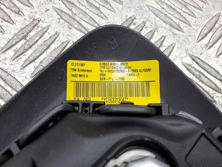 Подушка безопасности сиденья пассажира Opel Corsa D 1.3 CDTI 13213587, фото 2