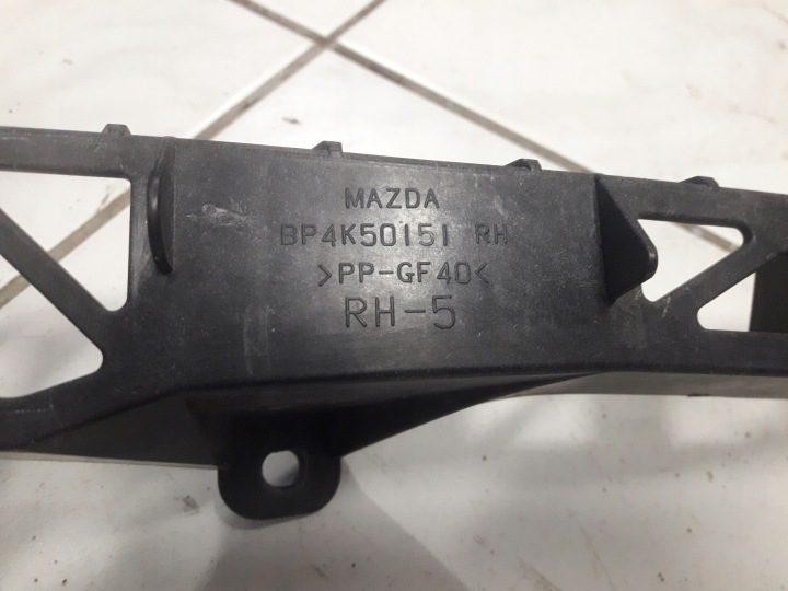 MAZDA 3 BK 2003-2009 ФАРА ПРАВАЯ ПЕРЕДНЯЯ МОЛДИНГ НАПРАВЛЯЮЩАЯ ОРИГИНАЛ ХЭТЧБЕК, фото 3