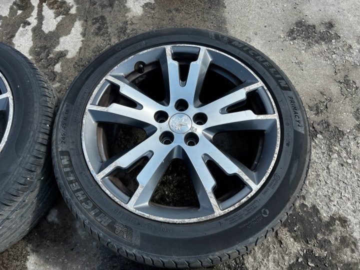 КОЛЕСА ДИСКИ ШИНЫ ЛЕТНИЕ PEUGEOT 508 I RXH 245/45 R18, фото 8
