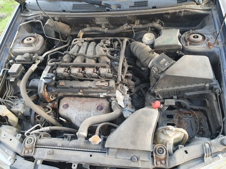 Радиатор охлаждения вентиляторы Mitsubishi Carsima 1.8 GDI 2001 г. ИСПРАВНЫЕ, фото 3