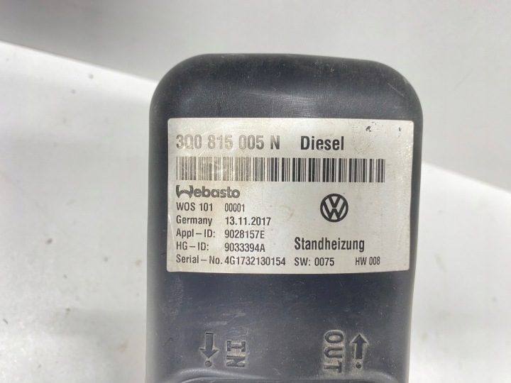 Подогреватель Webasto печка Thermo TOP EVO дизель VW Golf 7 VII Audi Seat Skoda, фото 5