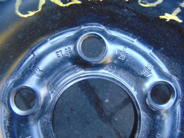 КОЛЕСО ЗАПАСКА ДОКАТКА ЗАПАСНАЯ SEAT TOLEDO I 195/65 R15 5X100, фото 4