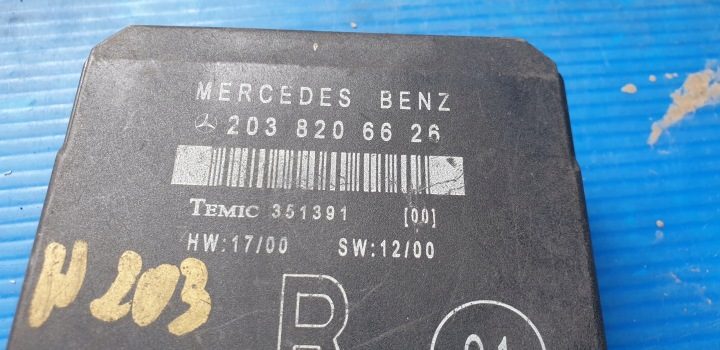 Mercedes w203 блок управления двери левый передний 2038206326, фото 2