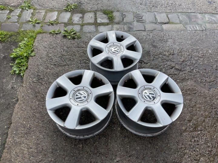 Литой диск Volkswagen OE TOURAN 6.5" x 16" 5x112 ET 50, фото 1