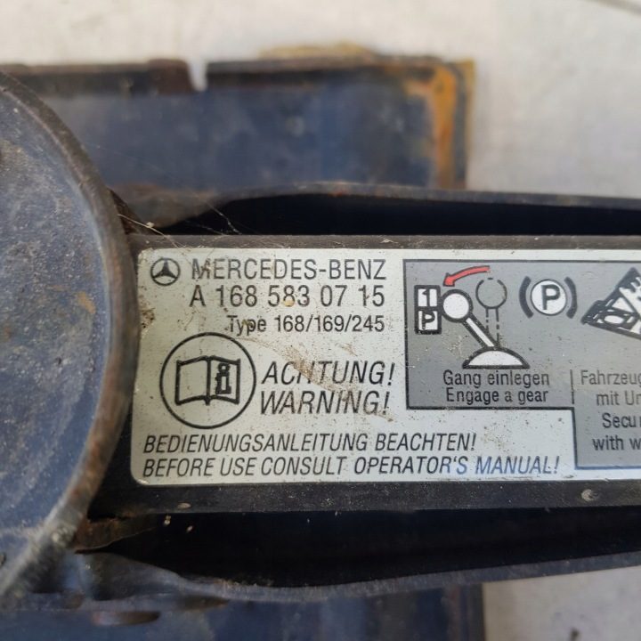 Домкрат Mercedes W169 A1685830715, фото 3