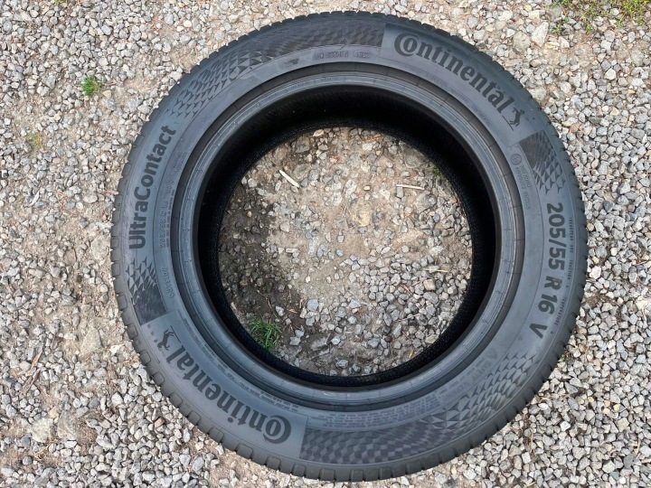 Шина летняя Continental UltraContact 205/55R16 91 В защита диска, фото 2