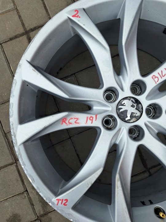 Литой диск Peugeot OE 8.0" x 19" 5x108, фото 2
