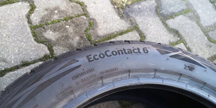 2× Шина летняя Continental ContiEcoContact 6 205/45R17 88 H усилитель (XL), фото 14