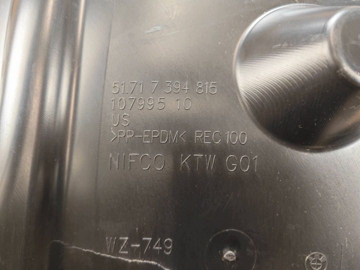 Оригинальный подкрылок левый передний запчасть задняя BMW X3 G01 X4 G02 7394815 22 л.с., фото 5