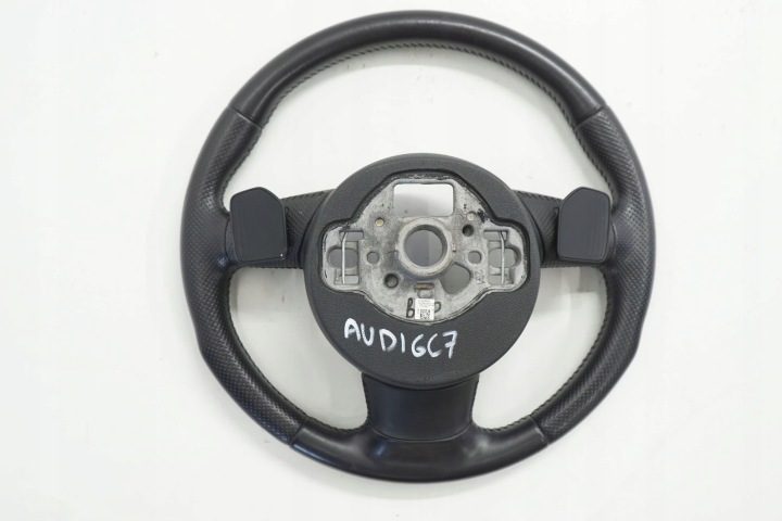 Audi A6 C7 13 г. руль кожа мульти лепестка S-Line 8X0419091M, фото 6