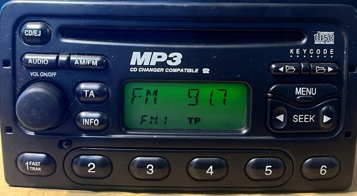 Автомагнитола Ford Transit Mondeo Focus Galaxy 1-DIN, фото 2